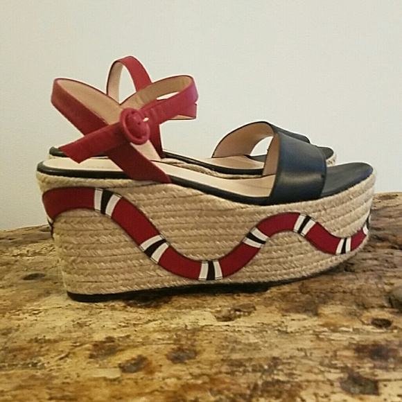 gucci snake sandals